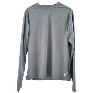Vuori Mens Strato Tech Performance Tee Shirt size Small long Sleeve Active Gym